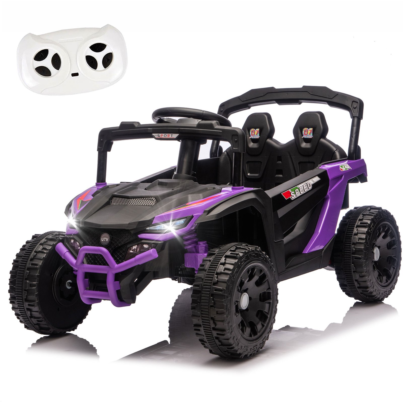 SMATEIGHT 24V Kids Ride-On UTV